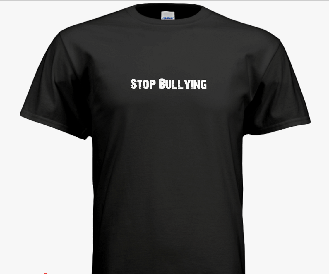 Stop Bullying T Shirt - Black