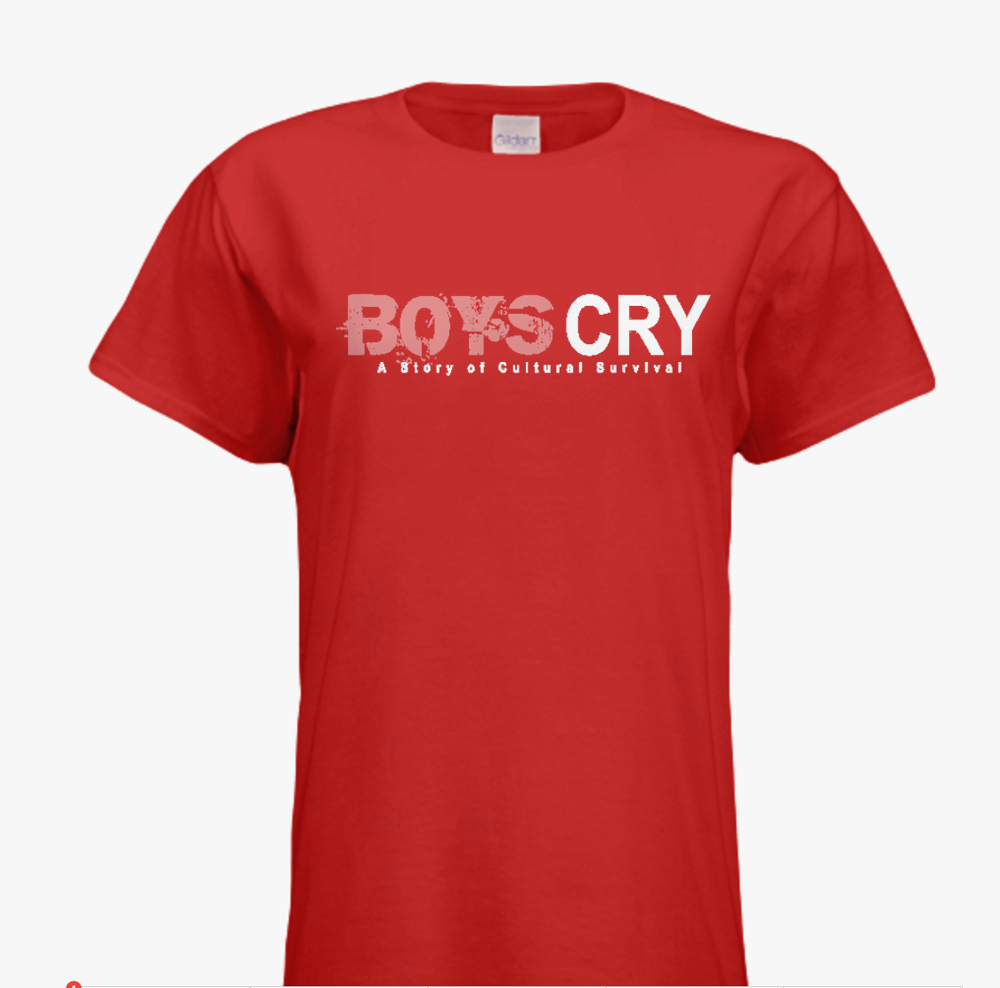 Boys Cry - Red T-shirt